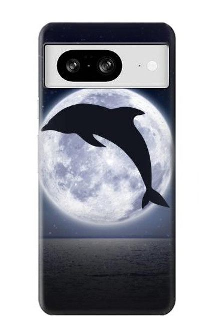S3510 Dolphin Moon Night Case For Google Pixel 8