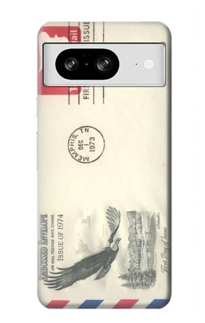 S3551 Vintage Airmail Envelope Art Case For Google Pixel 8