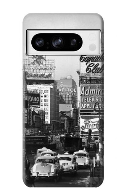 S0182 Old New York Vintage Case For Google Pixel 8 pro