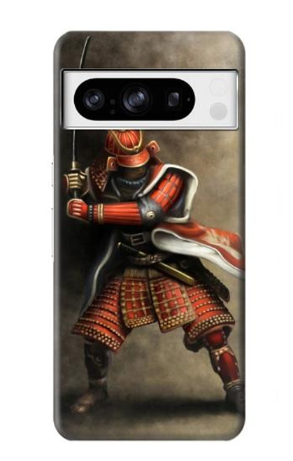 S0796 Japan Red Samurai Case For Google Pixel 8 pro