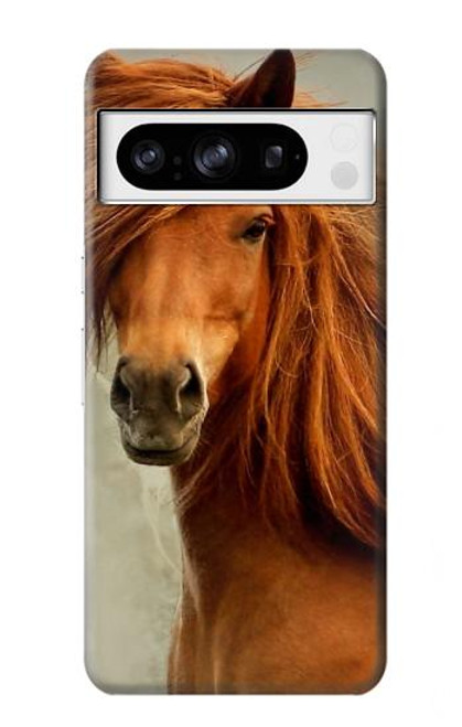 S1595 Beautiful Brown Horse Case For Google Pixel 8 pro