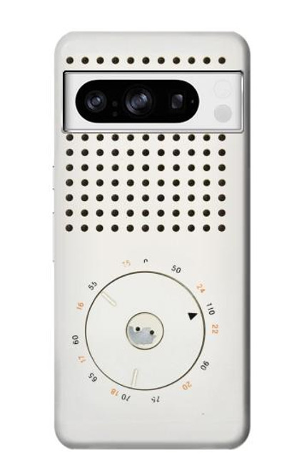 S1857 Retro Transistor Radio Case For Google Pixel 8 pro