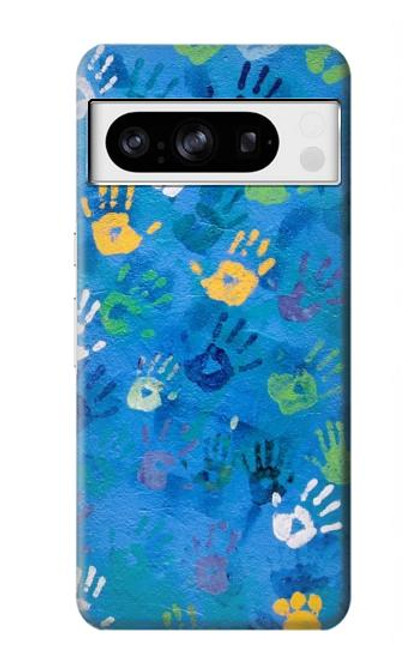 S3403 Hand Print Case For Google Pixel 8 pro