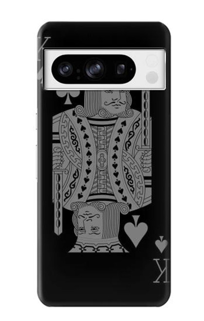 S3520 Black King Spade Case For Google Pixel 8 pro