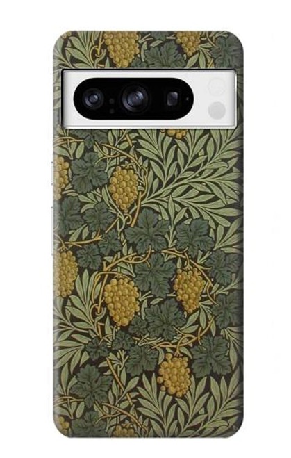 S3662 William Morris Vine Pattern Case For Google Pixel 8 pro