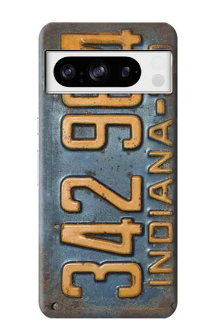 S3750 Vintage Vehicle Registration Plate Case For Google Pixel 8 pro