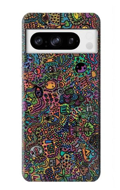 S3815 Psychedelic Art Case For Google Pixel 8 pro