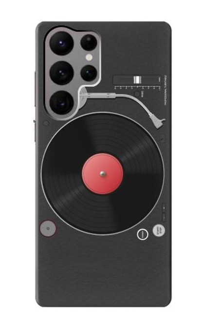 S3952 Turntable Vinyl Record Player Graphic Case For Samsung Galaxy S23 Ultra