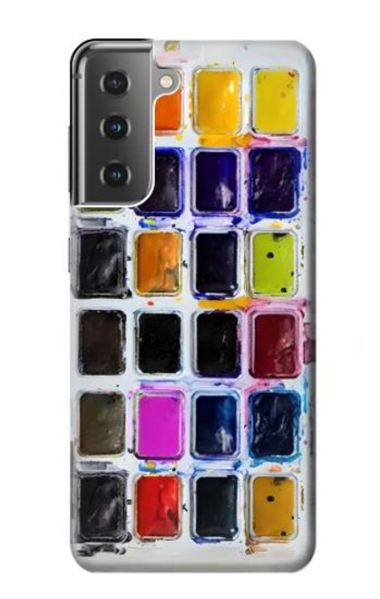 S3956 Watercolor Palette Box Graphic Case For Samsung Galaxy S21 Plus 5G, Galaxy S21+ 5G