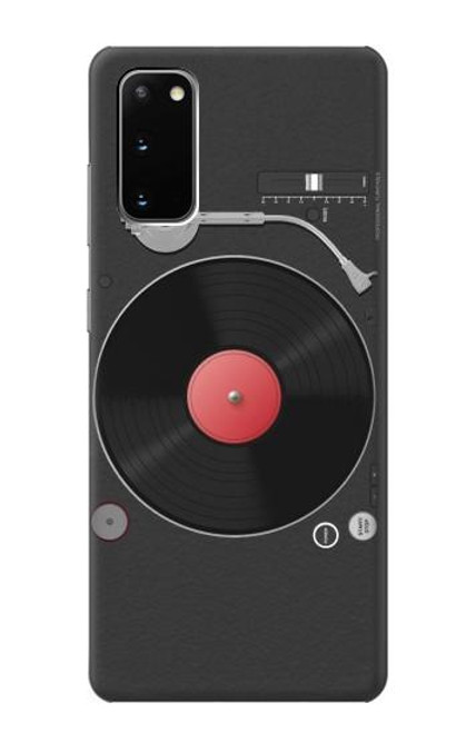 S3952 Turntable Vinyl Record Player Graphic Case For Samsung Galaxy S20