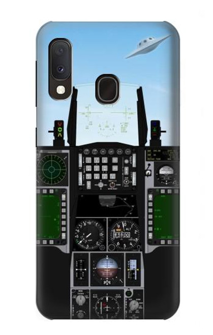 S3933 Fighter Aircraft UFO Case For Samsung Galaxy A20e