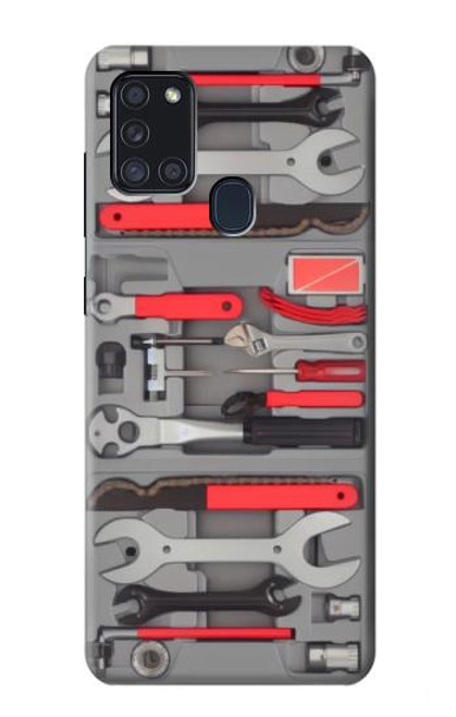 S3921 Bike Repair Tool Graphic Paint Case For Samsung Galaxy A21s