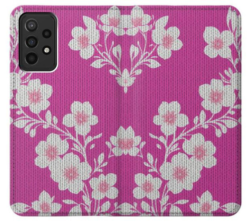 S3924 Cherry Blossom Pink Background Case For Samsung Galaxy A52, Galaxy A52 5G