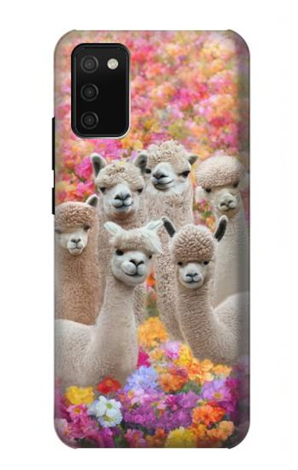 S3916 Alpaca Family Baby Alpaca Case For Samsung Galaxy A02s, Galaxy M02s  (NOT FIT with Galaxy A02s Verizon SM-A025V)