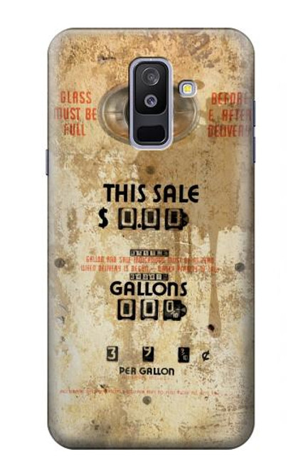 S3954 Vintage Gas Pump Case For Samsung Galaxy A6+ (2018), J8 Plus 2018, A6 Plus 2018