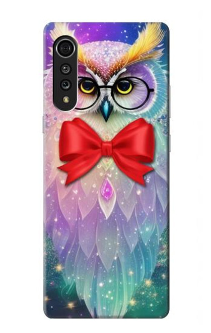 S3934 Fantasy Nerd Owl Case For LG Velvet