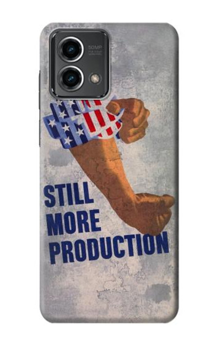 S3963 Still More Production Vintage Postcard Case For Motorola Moto G Stylus 5G (2023)