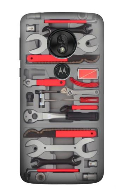 S3921 Bike Repair Tool Graphic Paint Case For Motorola Moto G7 Play