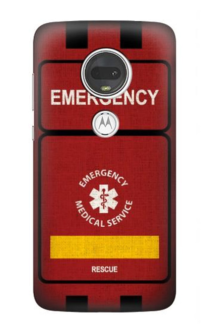 S3957 Emergency Medical Service Case For Motorola Moto G7, Moto G7 Plus