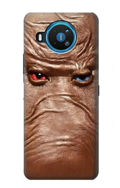 S3940 Leather Mad Face Graphic Paint Case For Nokia 8.3 5G