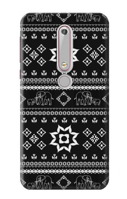 S3932 Elephant Pants Pattern Case For Nokia 6.1, Nokia 6 2018