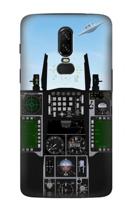 S3933 Fighter Aircraft UFO Case For OnePlus 6