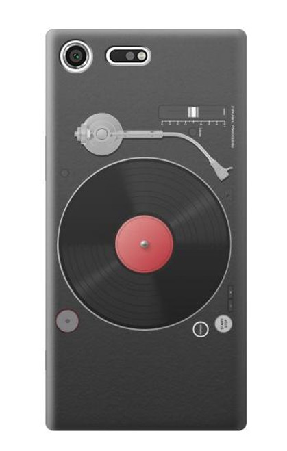 S3952 Turntable Vinyl Record Player Graphic Case For Sony Xperia XZ Premium