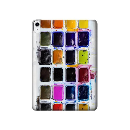 S3956 Watercolor Palette Box Graphic Hard Case For iPad 10.9 (2022)