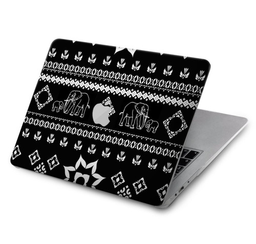 S3932 Elephant Pants Pattern Hard Case For MacBook Pro 14 M1,M2,M3 (2021,2023) - A2442, A2779, A2992, A2918