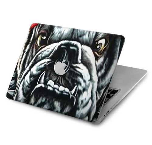 S0100 Bulldog American Football Hard Case For MacBook Air 15″ (2023,2024,2025) - A2941, A3114, A3241