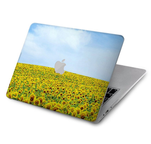 S0232 Sunflower Hard Case For MacBook Air 15″ (2023,2024) - A2941, A3114