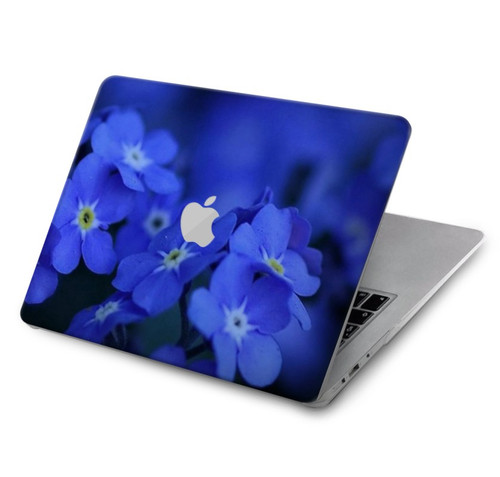 S0782 Forget me not Hard Case For MacBook Air 15″ (2023,2024,2025) - A2941, A3114, A3241