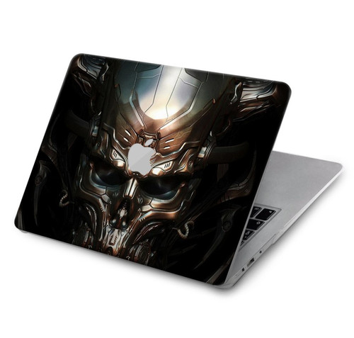 S1027 Hardcore Metal Skull Hard Case For MacBook Air 15″ (2023,2024,2025) - A2941, A3114, A3241