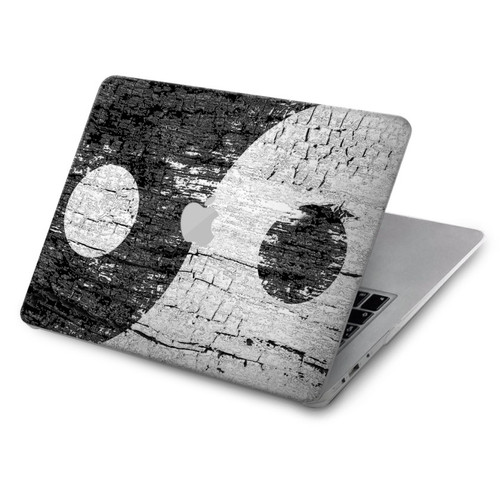 S2489 Yin Yang Wood Graphic Printed Hard Case For MacBook Air 15″ (2023,2024,2025) - A2941, A3114, A3241