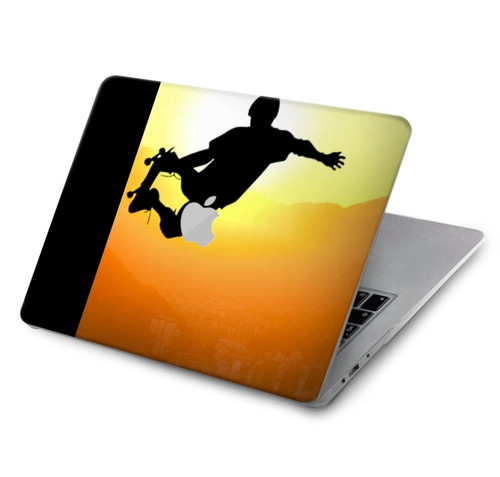 S2676 Extreme Skateboard Sunset Hard Case For MacBook Air 15″ (2023,2024,2025) - A2941, A3114, A3241