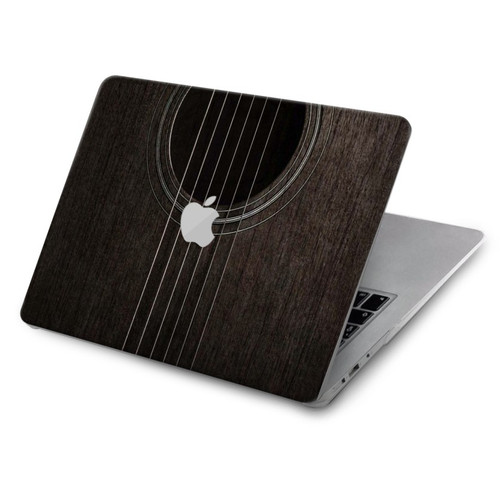 S3834 Old Woods Black Guitar Hard Case For MacBook Air 15″ (2023,2024,2025) - A2941, A3114, A3241