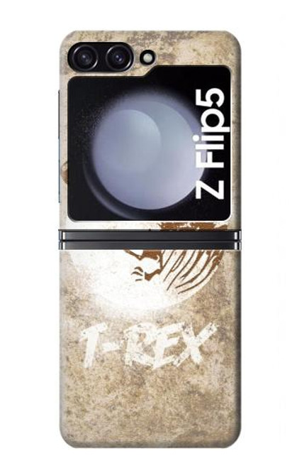 S2372 T-Rex Jurassic Fossil Case For Samsung Galaxy Z Flip 5