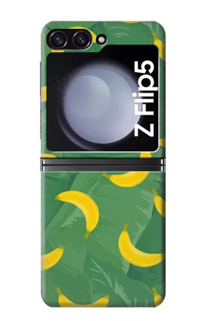 S3286 Banana Fruit Pattern Case For Samsung Galaxy Z Flip 5