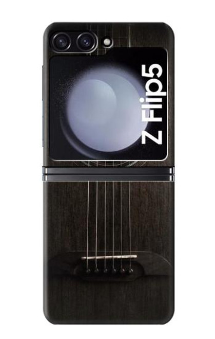 S3834 Old Woods Black Guitar Case For Samsung Galaxy Z Flip 5