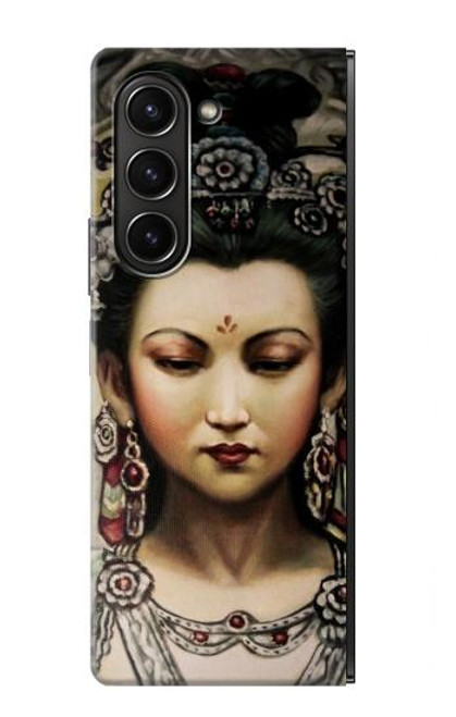S0681 Guan Yin Case For Samsung Galaxy Z Fold 5