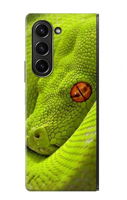 S0785 Green Snake Case For Samsung Galaxy Z Fold 5