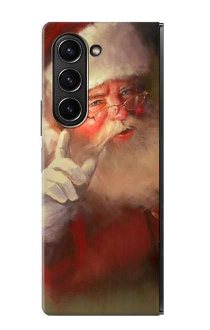 S1144 Xmas Santa Claus Case For Samsung Galaxy Z Fold 5