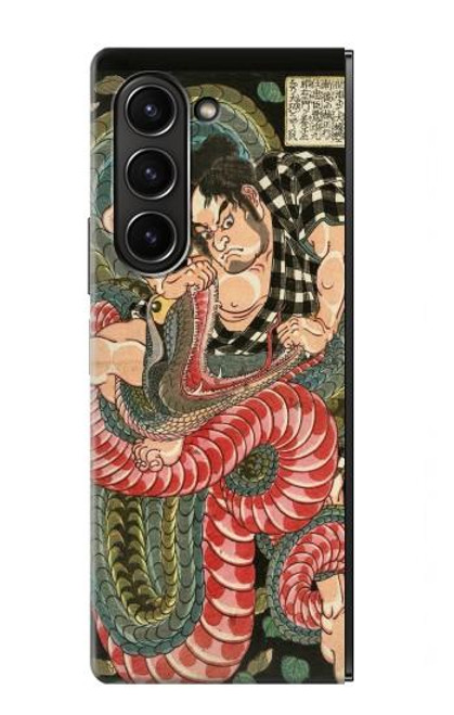 S2469 108 Heroes of Suikoden Saginoike Heikuro Case For Samsung Galaxy Z Fold 5