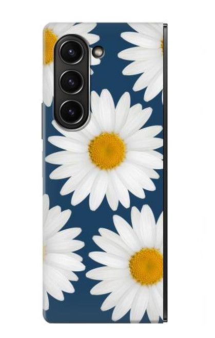 S3009 Daisy Blue Case For Samsung Galaxy Z Fold 5