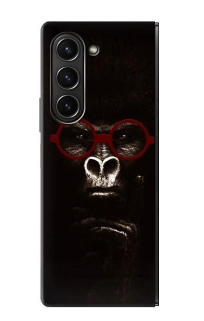 S3529 Thinking Gorilla Case For Samsung Galaxy Z Fold 5