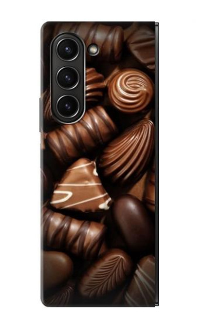 S3840 Dark Chocolate Milk Chocolate Lovers Case For Samsung Galaxy Z Fold 5
