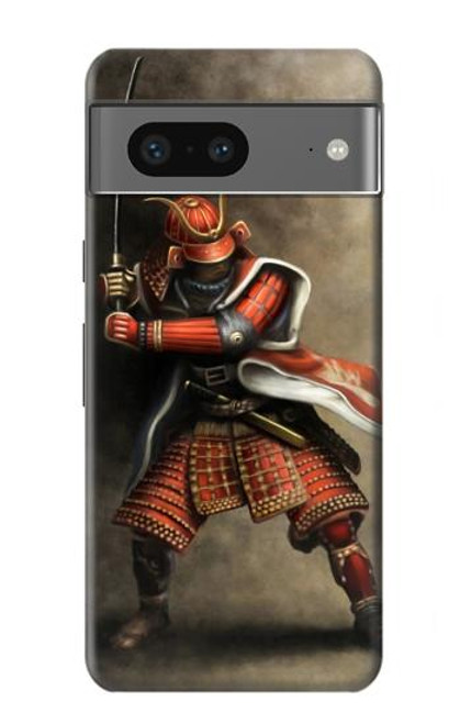S0796 Japan Red Samurai Case For Google Pixel 7a