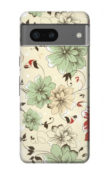 S2179 Flower Floral Vintage Art Pattern Case For Google Pixel 7a
