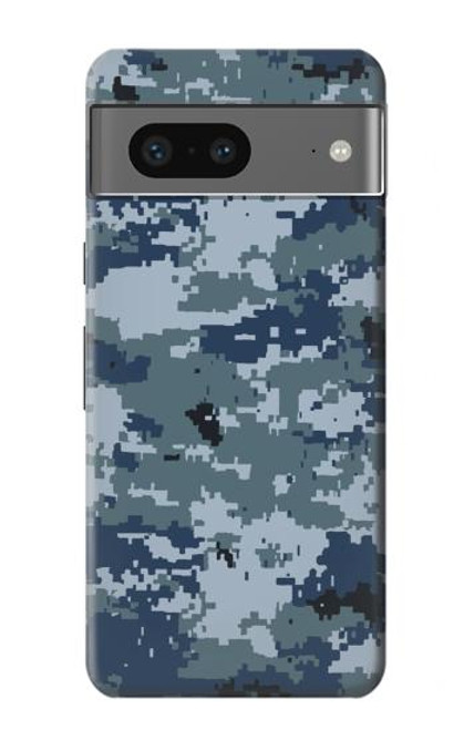 S2346 Navy Camo Camouflage Graphic Case For Google Pixel 7a