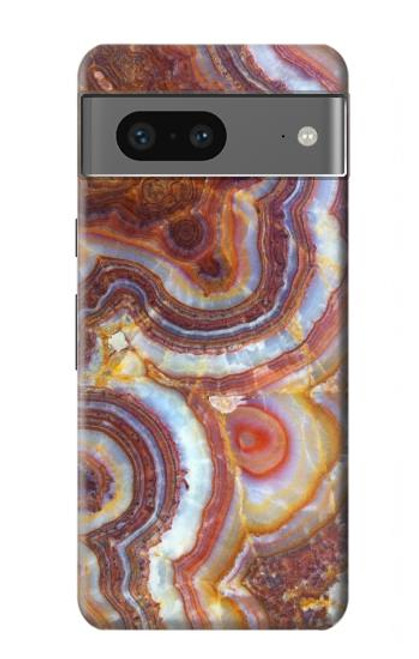 S3034 Colored Marble Texture Printed Case For Google Pixel 7a